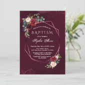 Koninklijke Bourgondische Bloemrijke Geometrische  Kaart (Staand voorkant)