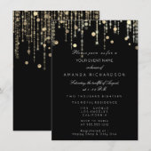 Koninklijke Bronze Gold Drives - Vrijgezellenfeest Kaart (Voorkant / Achterkant)