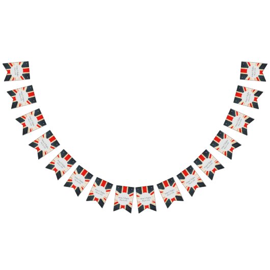 Koninklijke bruiloft Harry en Meghan Bunting Banne Vlaggetjes (Alle)