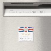 Koninklijke bruiloft - William & Kate Keepsake Mag Magneet (Insitu (Vaatwasser))