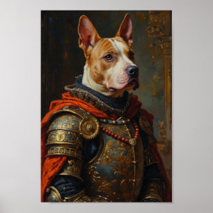 Koninklijke Bull Terrier Portret Poster