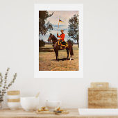 Koninklijke Canadese politieagent Poster (Keuken)