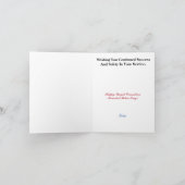 Koninklijke Canadese politiedag met Logo Kaart (Binnen)