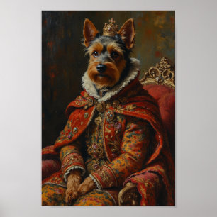 Koninklijke Cesky Terrier Portret Poster