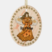 Koninklijke Christelijke engel Keramisch Ornament (Rechts)