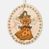 Koninklijke Christelijke engel Keramisch Ornament (Links)