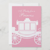 Koninklijke Coach / Verjaardagsfeest Kaart (Voorkant)