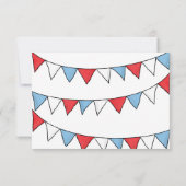 Koninklijke corgi-feestuitnodiging (klein) kaart (Achterkant)