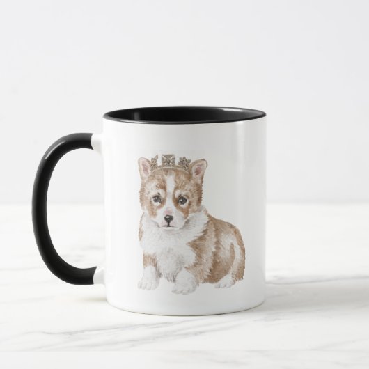 Koninklijke Corgi Koffiemok Mok (Links)