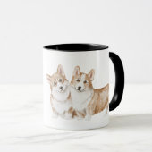 Koninklijke Corgi Koffiemok Mok (Voorkant rechts)