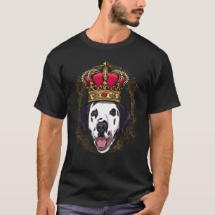 Koninklijke Dalmatische Koning Queen Prinses Puppy T-shirt