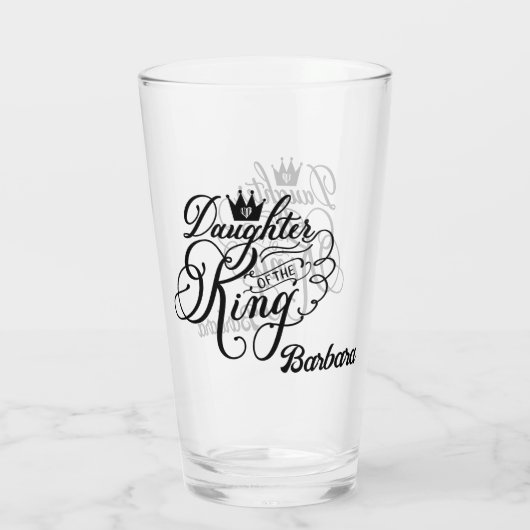 koninklijke dochter van het koning glas (Achterkant)