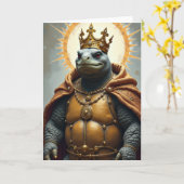 Koninklijke Draken Koning Kaart (Gele Bloem)