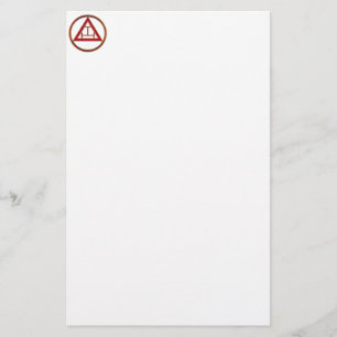 Koninklijke Drievoudige Tau van de Boog Briefpapier