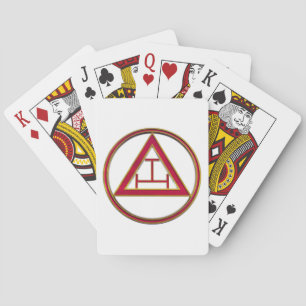 Koninklijke Drievoudige Tau van de Boog Pokerkaarten