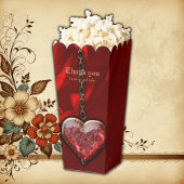 Koninklijke duisternis, een gotisch hart en schede bedankdoosjes