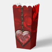 Koninklijke duisternis, een gotisch hart en schede bedankdoosjes (Achterkant)