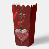 Koninklijke duisternis, een gotisch hart en schede bedankdoosjes (Voorkant)