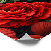 Koninklijke duisternis, een gotisch hart en schede poster (Hoek)