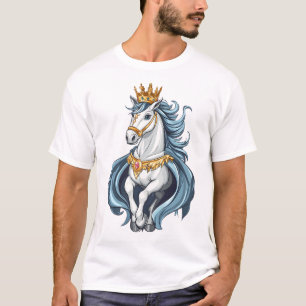 Koninklijke Eenhoorn Koning (1) T-shirt