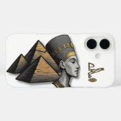 Koninklijke Egyptische iPhone Case (Achterkant (horizontaal))
