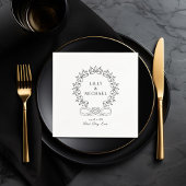 Koninklijke, elegante, "Best-Day-Ever" bruiloft Servet