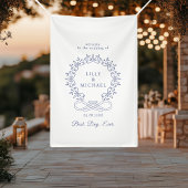 Koninklijke, elegante, "Best-Day-Ever" bruiloft Spandoek