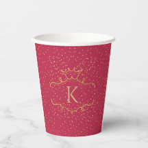 Koninklijke Elegante Rode Gouden Kroon Diadeem Naa
