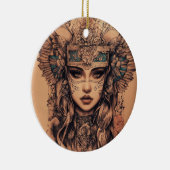 koninklijke elegantie keramisch ornament (Rechts)