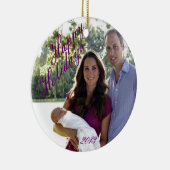 Koninklijke familie 2013 keramisch ornament (Rechts)