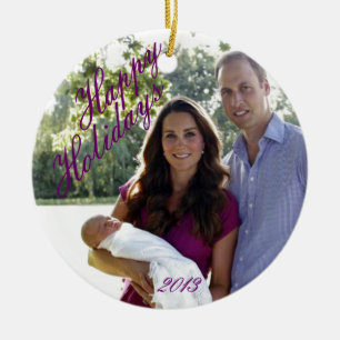 Koninklijke familie 2013 keramisch ornament