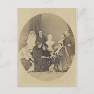 Koninklijke familie in rouw om Prins Albert #002UK Briefkaart