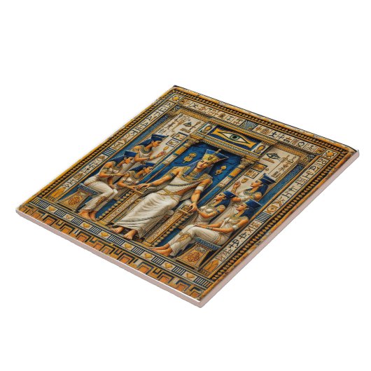 koninklijke farao's tegeltje (Zijkant)