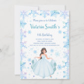 Koninklijke Frozen-feestkaart Kaart (Voorkant)