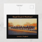 Koninklijke Garde Abstract Briefkaart (Voorkant / Achterkant)