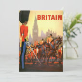  koninklijke garde Groot-Brittannië Kaart (Staand voorkant)