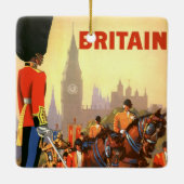  koninklijke garde Groot-Brittannië Keramisch Ornament (Achterkant)