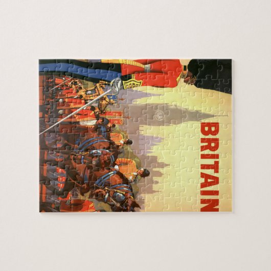 koninklijke garde Groot-Brittannië Legpuzzel (Horizontaal)