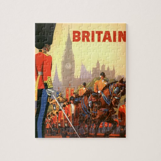  koninklijke garde Groot-Brittannië Legpuzzel (Verticaal)