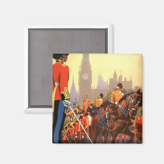  koninklijke garde Groot-Brittannië Magneet (Voorkant / Achterkant)