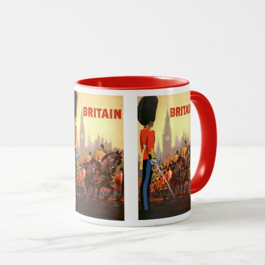  koninklijke garde Groot-Brittannië Mok (Voorkant rechts)