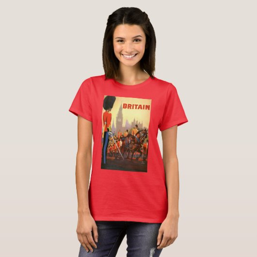  koninklijke garde Groot-Brittannië T-shirt (Voorkant volledig)