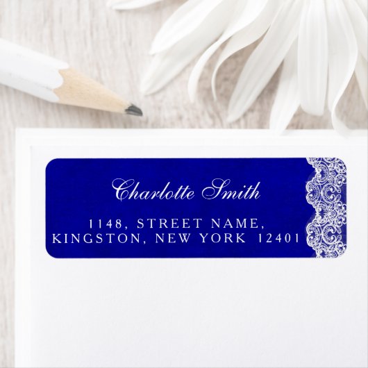 Koninklijke gepersonaliseerde Adresetiketten van d Etiket (Insitu)