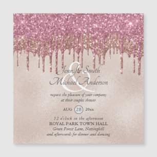 Koninklijke GLITTER druppelende COUPLES SHOWER Amp