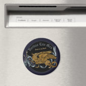 Koninklijke Gouden Gryphon Magneet (Insitu (Vaatwasser))