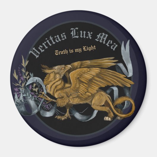 Koninklijke Gouden Gryphon Magneet (Voorkant)