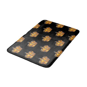 Koninklijke gouden kroon badmat