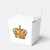 Koninklijke gouden kroon bedankdoosjes (Voorkant Zijde)