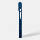 Koninklijke Gouden Kroon Letter E Monogram Luxe Case-Mate iPhone Case (Achterkant / Links)