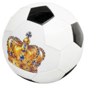 Koninklijke gouden kroon voetbal (Drie kwart)